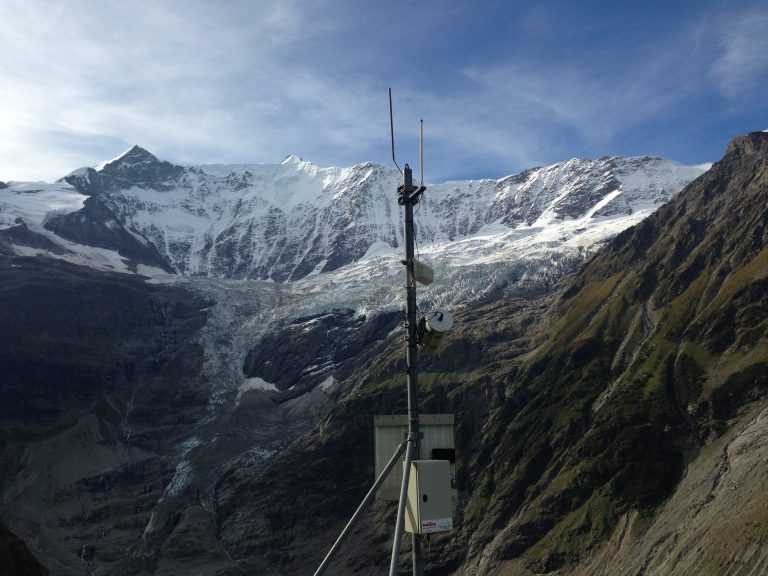 Gletscherüberwachung mit Kamera