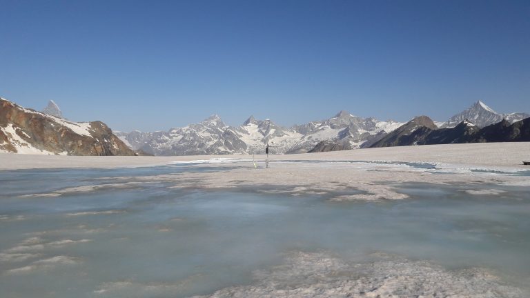SnowFox auf Findelgletscher